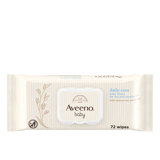 Picture of Aveeno Baby Wipes 72s